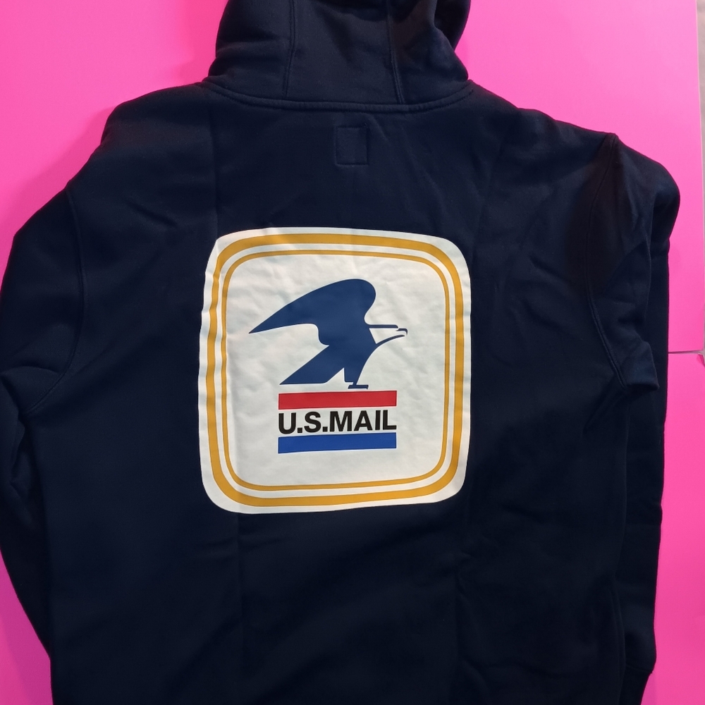 Vans X USPS 2 Ton Bulk Mail Truck Hoodie XL United States Postal Service